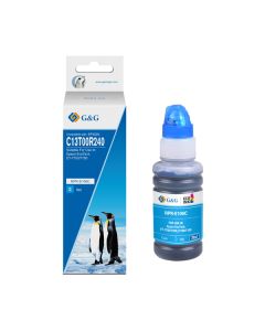 G&G kompatibilní ink s C13T00R240, NPR-E106C, cyan