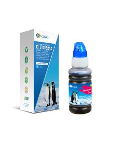 G&G kompatibilní ink s C13T00S24A, NPR-E103C-70ml-B, cyan