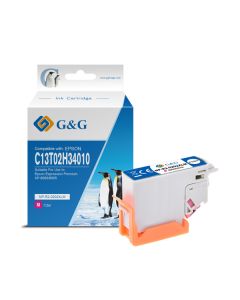 G&G kompatibilní ink s C13T02H34010, NP-E-0202XLM, magenta