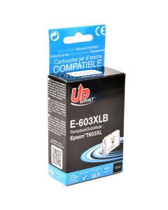 UPrint kompatibilní ink s C13T03A14010, 603XL, E-603XLB, black, 600str., 13ml