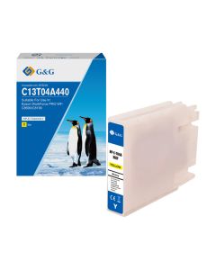 G&G kompatibilní ink s C13T04A440, NP-E-T04AXXLY-A, yellow, 8000str.