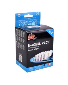 UPrint kompatibilní ink s C13T05H64010, 405XL, E-405XLUPP4, CMYK, 4x1100str., 1x25 + 3x19ml