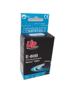 UPrint kompatibilní ink s C13T08014011, E-80B, black, 11ml