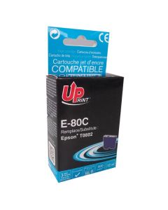 UPrint kompatibilní ink s C13T08024011, E-80C, cyan, 11ml