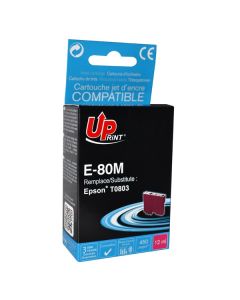UPrint kompatibilní ink s C13T08034011, E-80M, magenta, 11ml