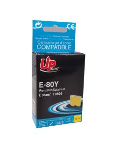 UPrint kompatibilní ink s C13T08044011, E-80Y, yellow, 11ml