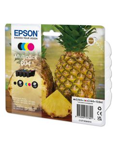 Epson originální ink C13T10G64010, T10G640, 604, CMYK, 500str., 3x2.4/3.4ml