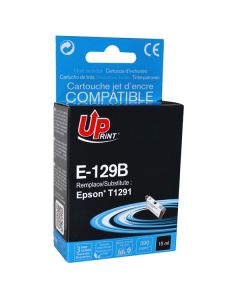 UPrint kompatibilní ink s C13T12914010, T1291, E-129B, black, 14ml