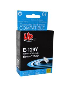 UPrint kompatibilní ink s C13T12944010, T1294, E-129Y, yellow, 10ml