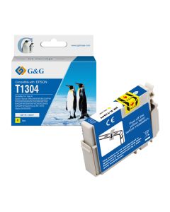 G&G kompatibilní ink s C13T13044012, NP-R-1304Y, yellow, 765str.