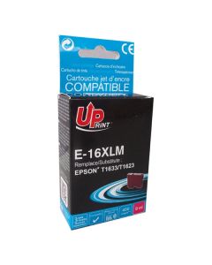 UPrint kompatibilní ink s C13T16334010, T163340, 16XL, E-16XLM, magenta, 450str., 9ml