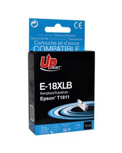 UPrint kompatibilní ink s C13T18114010, 18XL, E-18XLB, black, 470str., 15ml