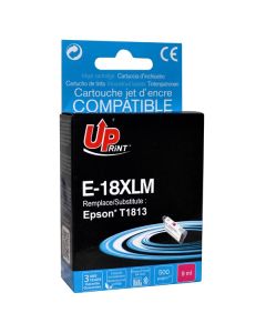 UPrint kompatibilní ink s C13T18134010, 18XL, E-18XLM, magenta, 10ml