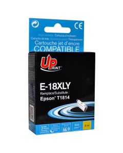 UPrint kompatibilní ink s C13T18144010, 18XL, E-18XLY, yellow, 450str., 10ml