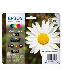 Epson originální ink C13T18164022, T181640, 18XL, CMYK, 3x6,6/11,5ml