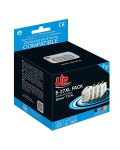 UPrint kompatibilní ink s C13T271, 27XL, 1xblack/1xcyan/1xmagenta/1xyellow, 1x23 + 3x13ml