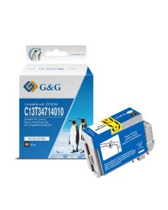 G&G kompatibilní ink s C13T34714010, NP-R-3471BK, black