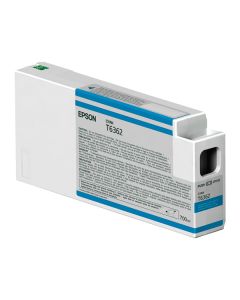 Epson originální ink C13T636200, cyan, 700ml