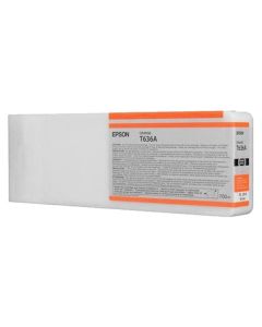 Epson originální ink C13T636A00, orange, 700ml