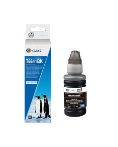 G&G kompatibilní ink s C13T66414A, NPR-T6641BK-70ml-D, black