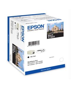 Epson originální ink C13T74414010, black, 10000str., 181ml, high capacity, L