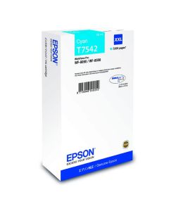 Epson originální ink C13T754240, T7542, XXL, cyan, 69ml