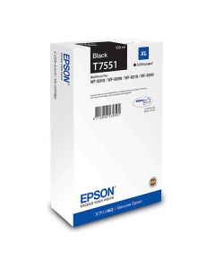 Epson originální ink C13T75514N, T7551, XL, black, 5000str., 100ml, 1ks