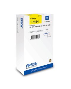 Epson originální ink C13T75544N, T7554, XL, yellow, 4000str., 39ml, 1ks
