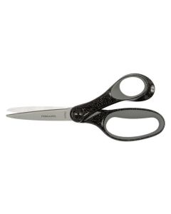 Nůžky, černá se třpytkami, školní, 18 cm, FISKARS 1067859