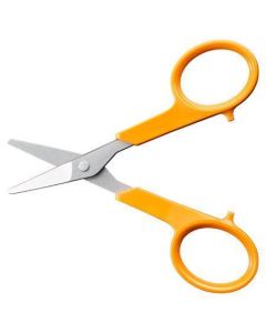 Nůžky na nehty "Classic", oranžová, 10 cm, rovné, FISKARS 1075060