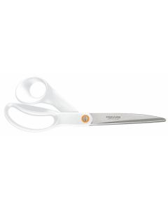 Nůžky kancelářské, 24 cm, FISKARS "Functional Form", bílé