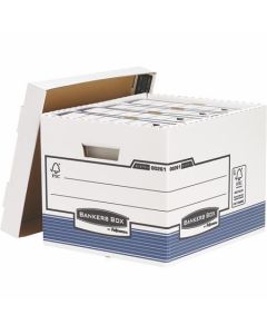 Archivační kontejner "BANKERS BOX® SYSTEM", modrá, FELLOWES