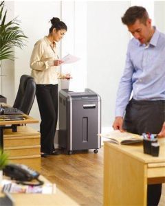 Skartovací stroj "Powershred® 225i", řez proužek, 22 listů, FELLOWES
