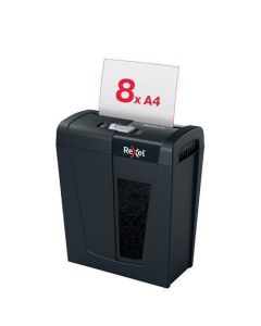 Skartovací stroj "Secure X8", křížový řez, 8 listů, REXEL