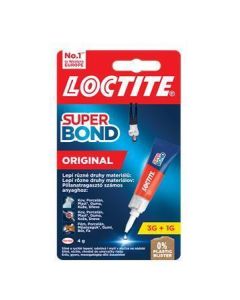 Vteřinové lepidlo "Loctite Super Bond Original", 4 g, HENKEL