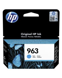 HP originální ink 3JA23AE, HP 963, cyan, 700str., 10.77ml