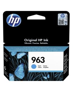 HP originální ink 3JA23AE#301, HP 963, cyan, blistr, 700str., 10.77ml, DOPRODEJ