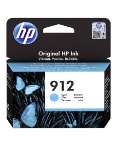 HP originální ink 3YL77AE, HP 912, high capacity, cyan, 315str.