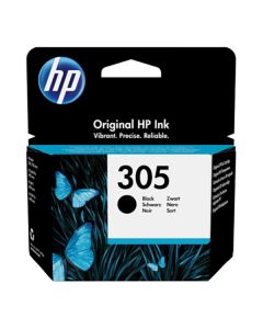 HP originální ink 3YM61AE#301, HP 305, black, blistr, 120str.