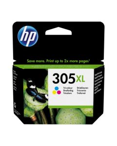 HP originální ink 3YM63AE, HP 305XL, HP 305XL, Tri-colour, 200str., 5ml, High yield