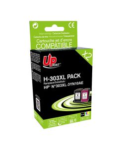 UPrint kompatibilní ink sada s 3YN10AE, HP 303 XL, black/color, 600/450str., 20/18ml, value pack