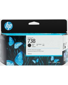 HP originální ink 498N4A, HP 738, black, 130ml