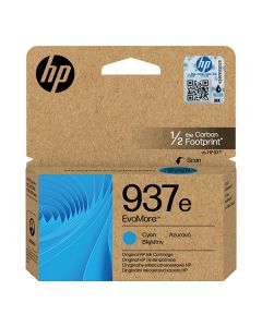 HP originální ink EvoMore 4S6W6NE, HP 937e, cyan, 1650str.