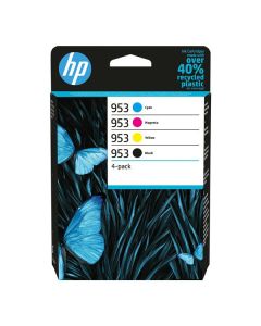 HP originální ink 6ZC69AE#301, HP 953, CMYK, blistr, 4-pack
