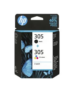 HP originální ink 6ZD17AE, HP 305, 2-pack