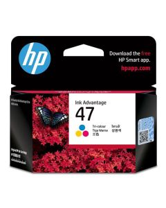 HP originální ink 6ZD61AE, HP 47, tri-colour, DOPRODEJ