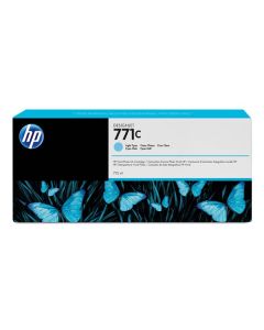 HP originální ink B6Y12A, HP 771C, light cyan, 775ml
