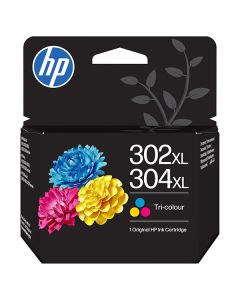 HP originální ink B7RT8AE, HP 302XL/304XL, CMY, 300str., 7ml