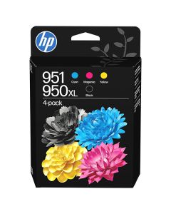 HP originální ink C3WK1AE, HP 950XL BK/951CMY, CMYK, 4-pack