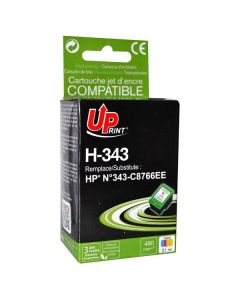 UPrint kompatibilní ink s C8766EE, HP 343, H-343CL, color, 480str., 21ml
